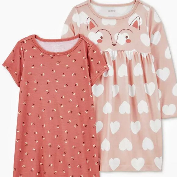 CARTER'S Little Girl Nightgowns - Picture 1 of 2
